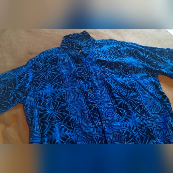 Johari West Hawaiian Print Jacket - Picture 4 of 9